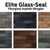 TAMKO Elite Glass-Seal Fiberglass Asphalt Shingle Colors