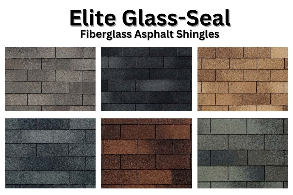 TAMKO Elite Glass-Seal Fiberglass Asphalt Shingle Colors